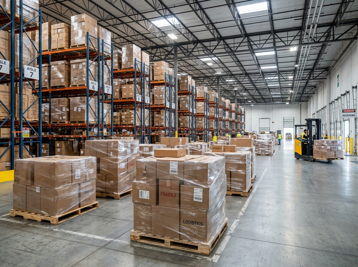 Clean secure warehouse facility